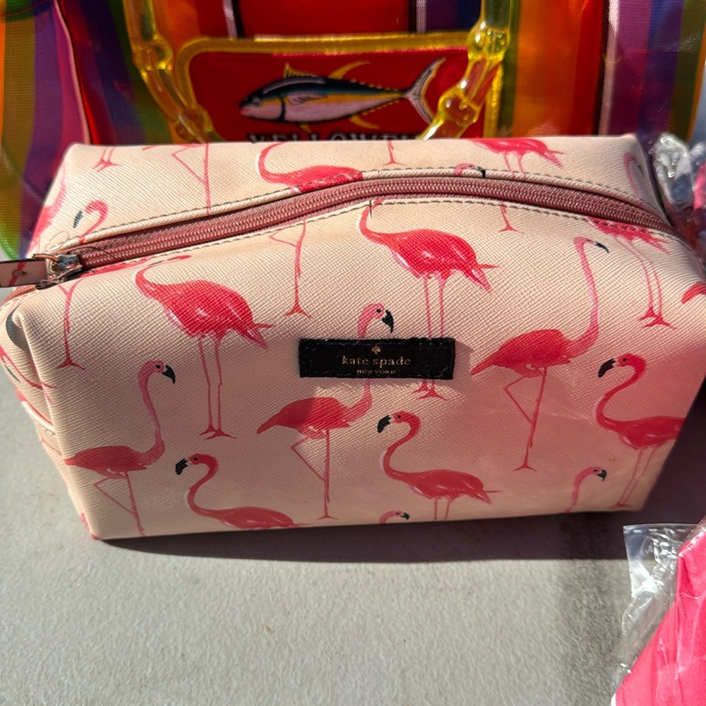 Kate spade make up bag